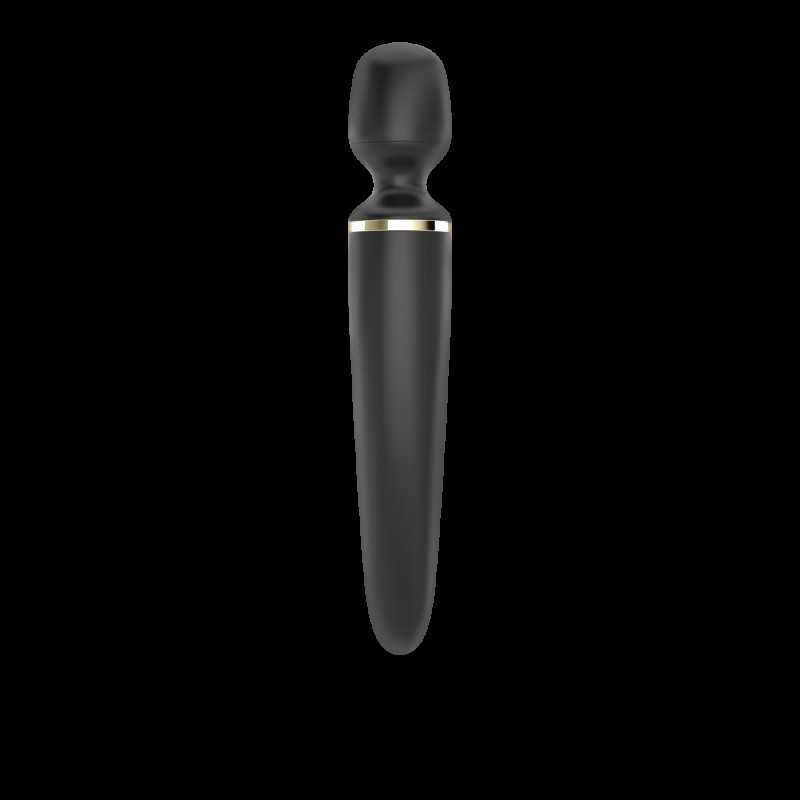 Вибромассажер Satisfyer Wand-er Woman Черный/Золотой XXL Вибромассажер Satisfyer Wand-er Woman Черный/Золотой XXL