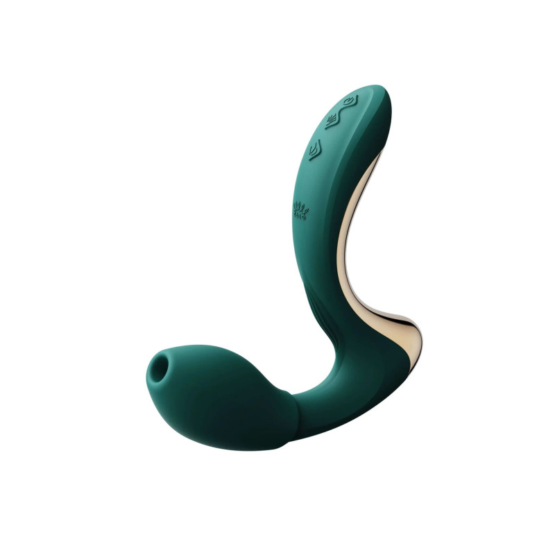 Вибратор-пульсатор с вакуумной насадкой Zalo – Talis G-Spot PulseWave Vibrator Turquoise Green Вибратор-пульсатор с вакуумной насадкой Zalo – Talis G-Spot PulseWave Vibrator Turquoise Green