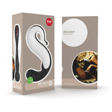 Вибратор Fun Factory DeLight Черный/Белый