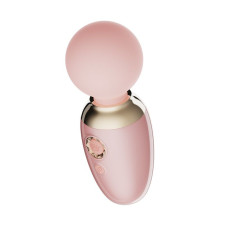 Смарт-вібромасажер Zalo – AVA Sakura Pink, 8 режимів, підігрів, дуже потужний та компактний