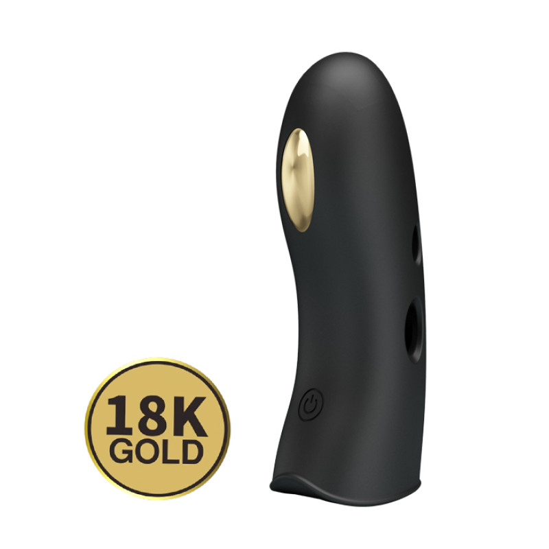 Насадка на палець Pretty Love Marico Fingering Electric Vibrator Black Насадка на палець Pretty Love Marico Fingering Electric Vibrator Black