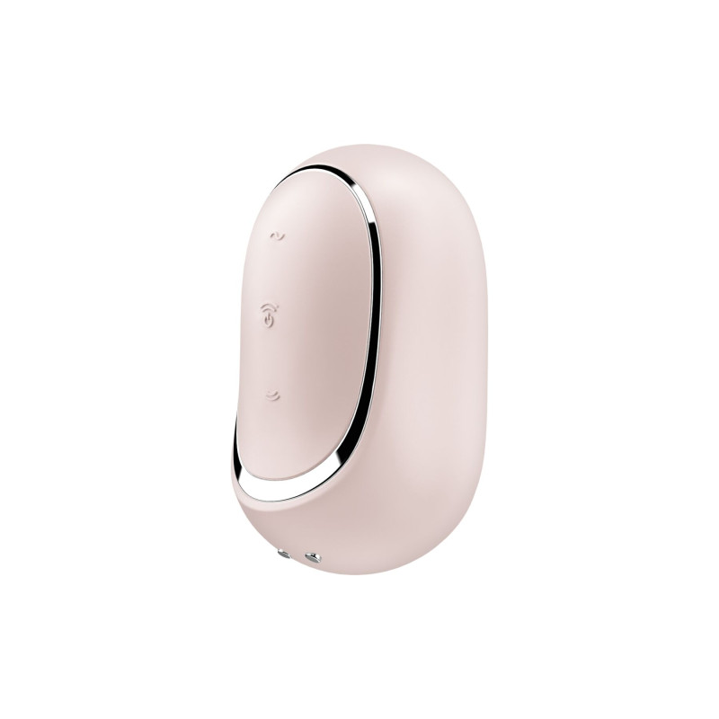 Вакуумний стимулятор із вібрацією Satisfyer Pro To Go 2 Beige Вакуумний стимулятор із вібрацією Satisfyer Pro To Go 2 Beige