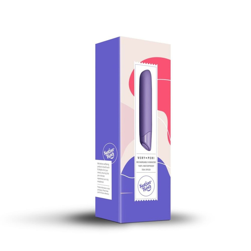 Вибратор SugarBoo Very Peri, 10 уровней интенсивности Вибратор SugarBoo Very Peri, 10 уровней интенсивности