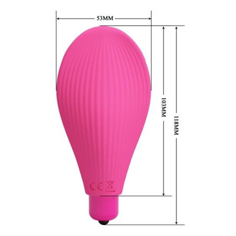 Клиторальный стимулятор Pretty Love Nicole Clitoral Stimulator Magenta Клиторальный стимулятор Pretty Love Nicole Clitoral Stimulator Magenta