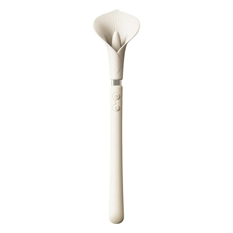 Вибромассажер Zalo — Calla Ivory White Вибромассажер Zalo — Calla Ivory White