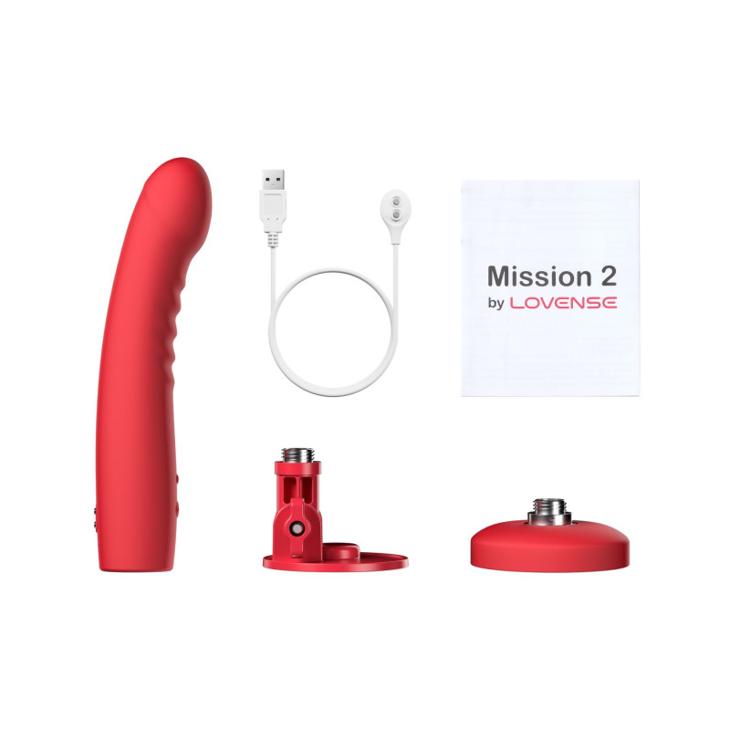 Дилдо з вібрацією Lovense Mission 2 Vibrating suction cup dildo Дилдо з вібрацією Lovense Mission 2 Vibrating suction cup dildo
