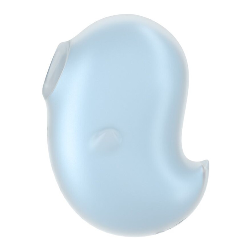 Вакуумный клиторальный стимулятор с вибрацией Satisfyer Cutie Ghost Blue Вакуумный клиторальный стимулятор с вибрацией Satisfyer Cutie Ghost Blue