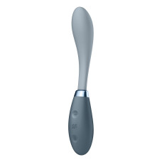 Вибратор Satisfyer G-Spot Flex 3 Grey, гибкий ствол с фиксацией положения