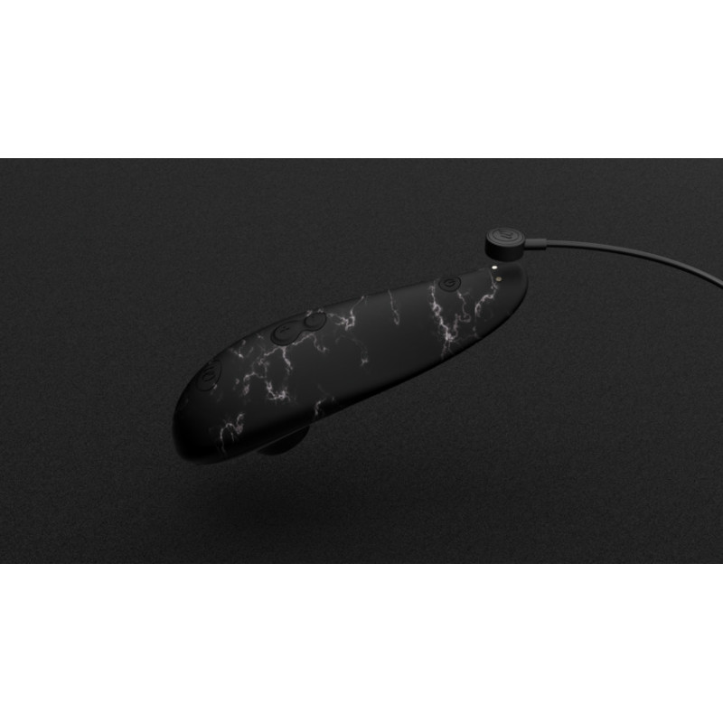 Вакуумный стимулятор клитора Womanizer Marilyn Monroe Black Marble Вакуумный стимулятор клитора Womanizer Marilyn Monroe Black Marble