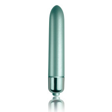 Вибропуля Rocks Off RO-90mm Touch of Velvet Aqua Lily матовая