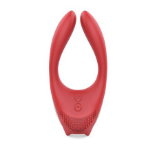 Вибромассажер для пар Dreamtoys Revolution Eros Красный