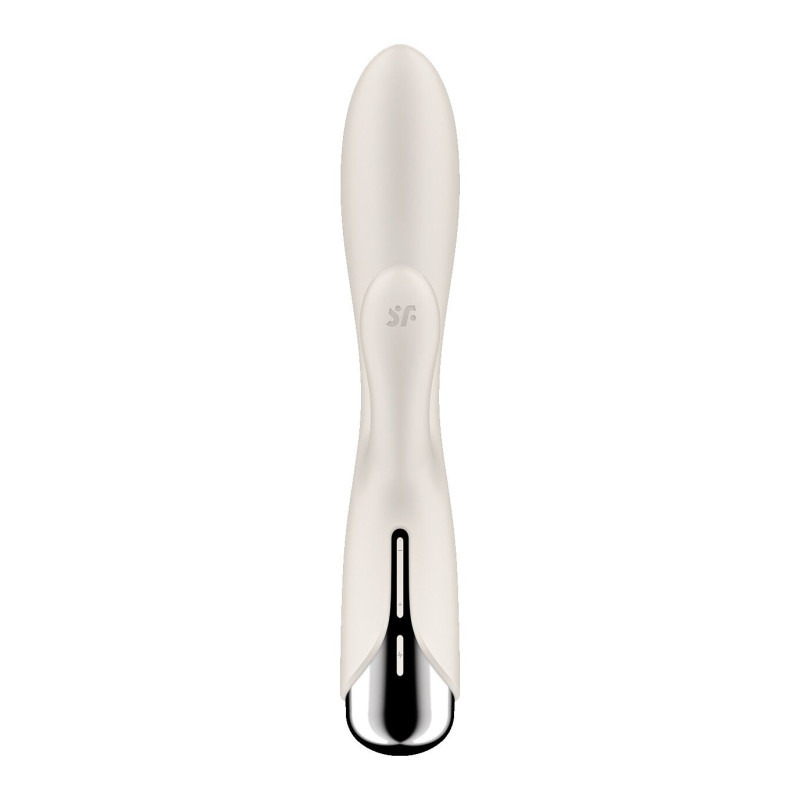 Вібратор-кролик з ротацією Satisfyer Spinning Rabbit 1 Beige, 3 мотори