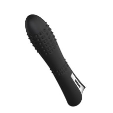 Вибромассажер с поступательными движениями Dreamtoys Midnight Magic Nubbed Thruster