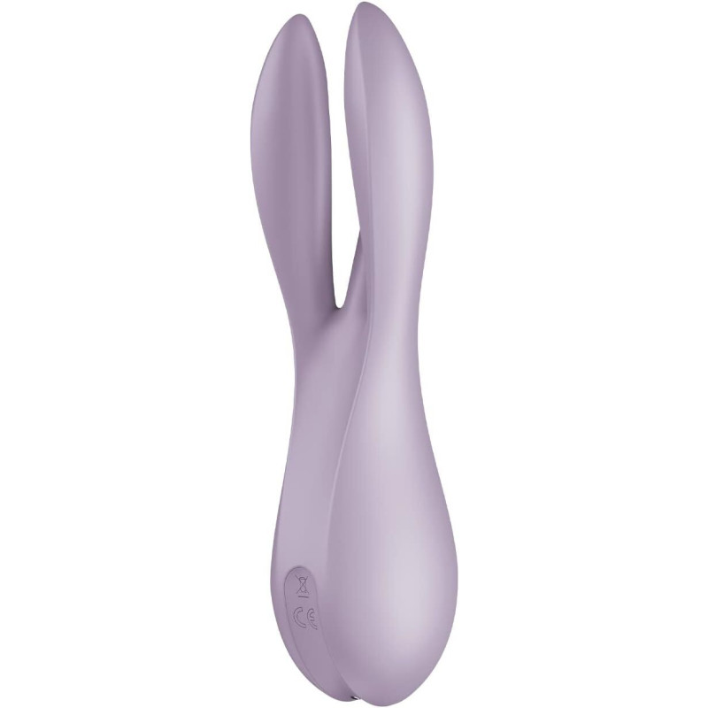 Клиторальный вибратор Satisfyer Threesome 2 Violet Клиторальный вибратор Satisfyer Threesome 2 Violet