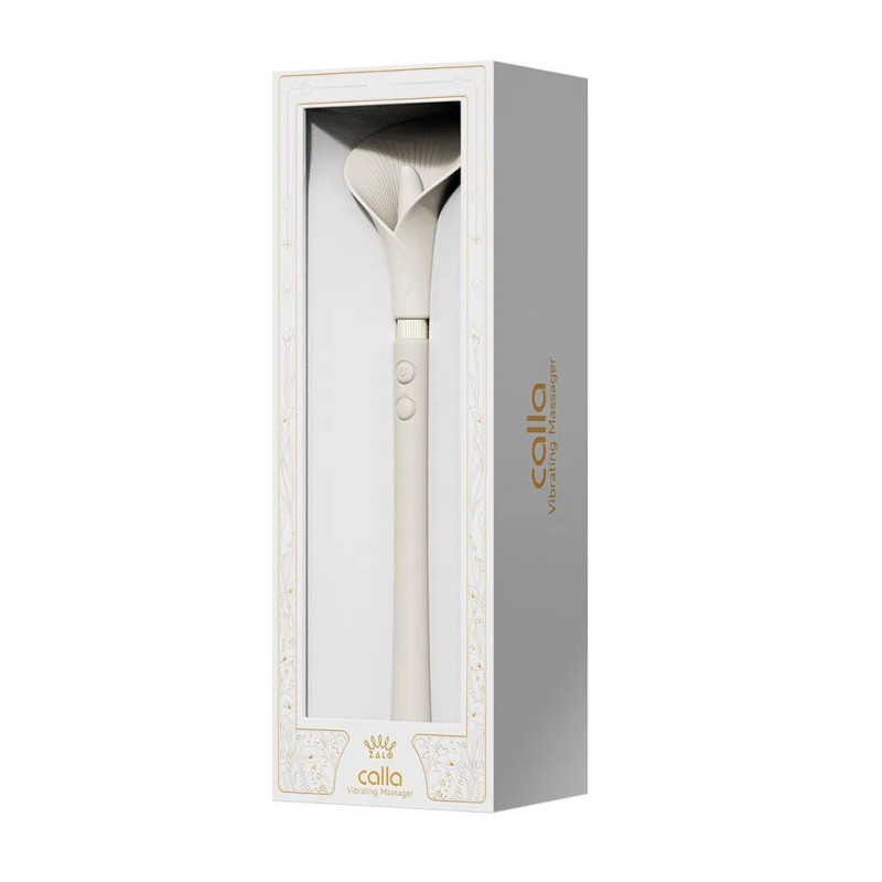Вибромассажер Zalo — Calla Ivory White Вибромассажер Zalo — Calla Ivory White