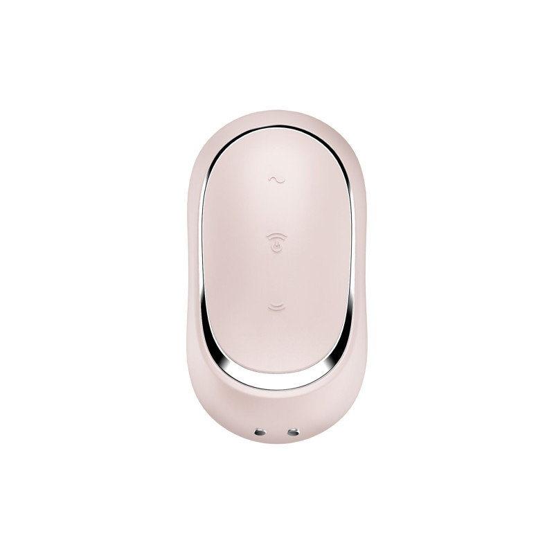 Вакуумний стимулятор із вібрацією Satisfyer Pro To Go 2 Beige Вакуумний стимулятор із вібрацією Satisfyer Pro To Go 2 Beige