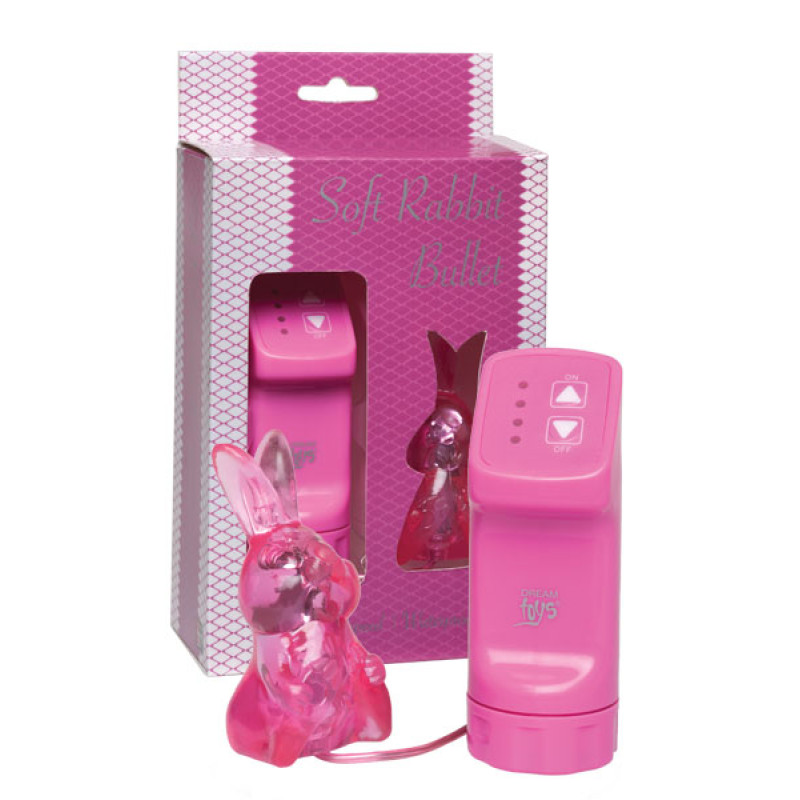 Віброяйце Seven Creations Soft Rabbit Bullet Рожеве Віброяйце Seven Creations Soft Rabbit Bullet Рожеве