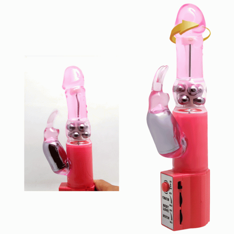 Вибратор Pretty Love Christina Vibrator with Bunny Розовый Вибратор Pretty Love Christina Vibrator with Bunny Розовый