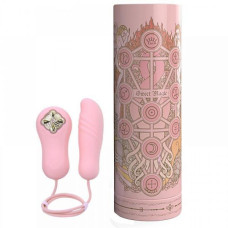 Віброяйце-пульсатор з функцією нагрівання Zalo Temptation Рожевий