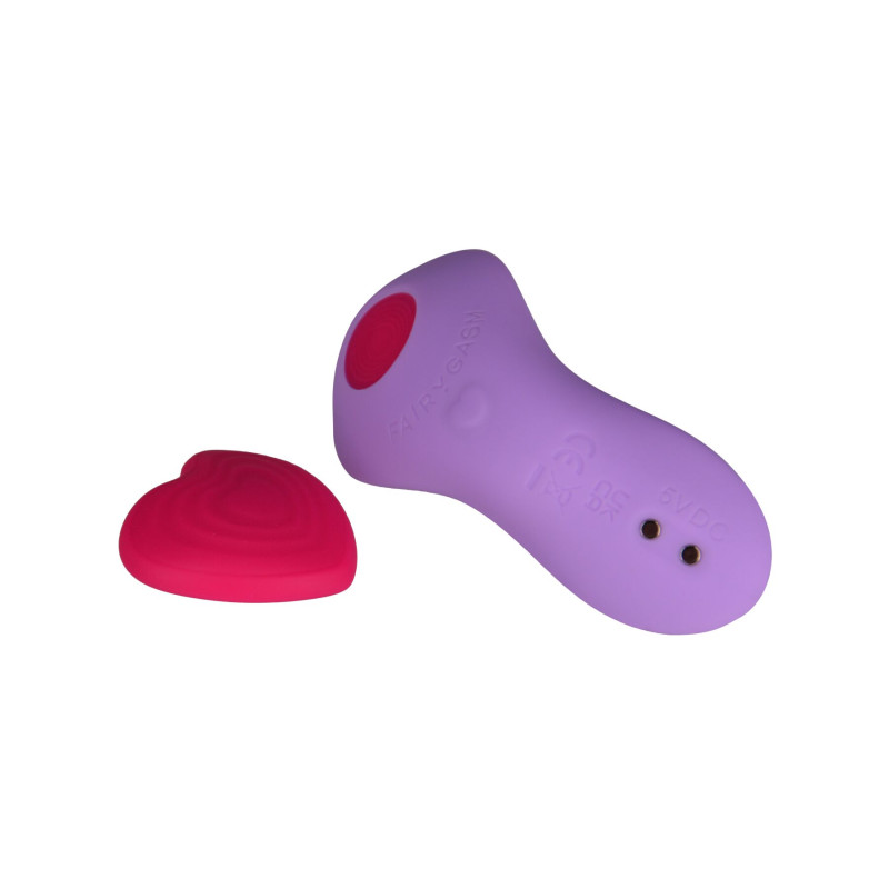 Вибратор в трусики FairyGasm HeartGem violet, на магните, пульт ДУ Вибратор в трусики FairyGasm HeartGem violet, на магните, пульт ДУ