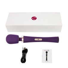 Вибратор массажер Nomi Tang POWER WAND с сенсорным управлением Фиолетовый