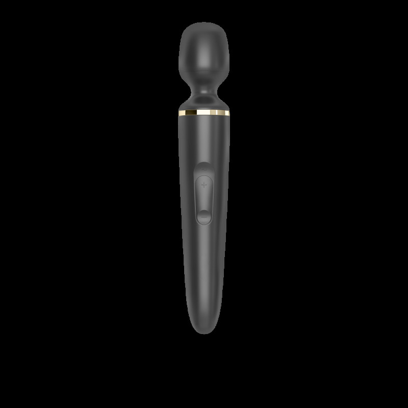 Вибромассажер Satisfyer Wand-er Woman Черный/Золотой XXL Вибромассажер Satisfyer Wand-er Woman Черный/Золотой XXL