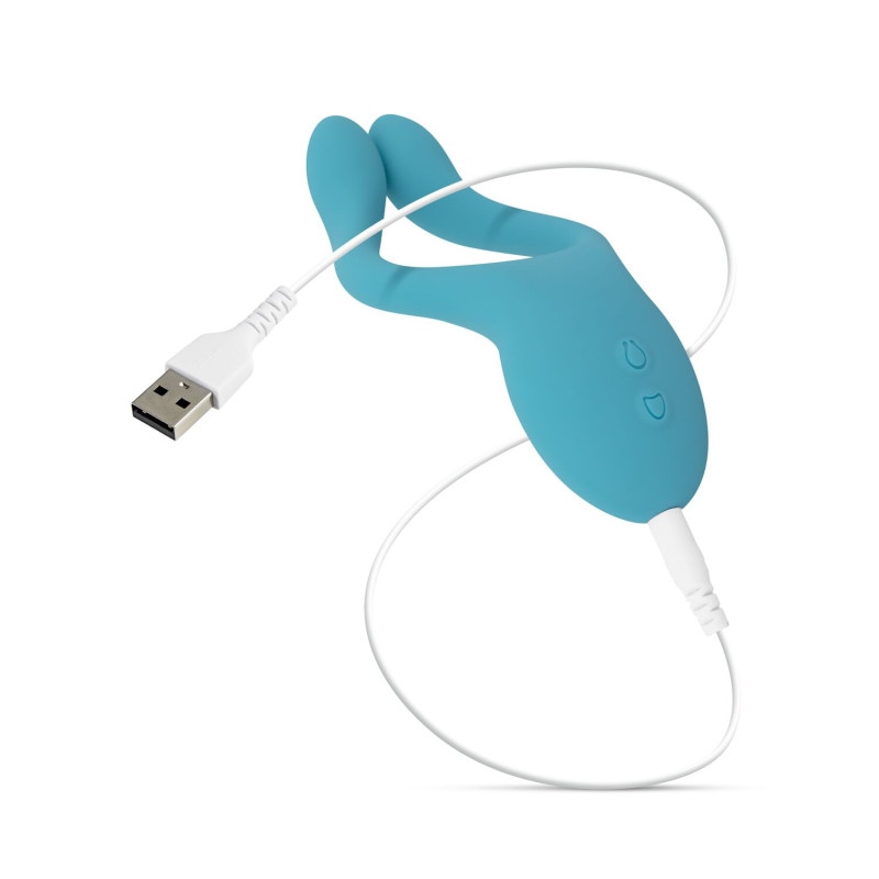 Универсальный вибратор для пар Cala Azul – Dani Couples Toy, 10 режимов Универсальный вибратор для пар Cala Azul – Dani Couples Toy, 10 режимов