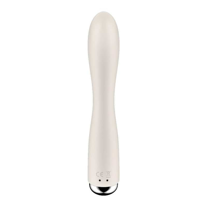 Вібратор-кролик з ротацією Satisfyer Spinning Rabbit 1 Beige, 3 мотори