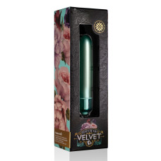 Вибропуля Rocks Off RO-90mm Touch of Velvet Aqua Lily матовая