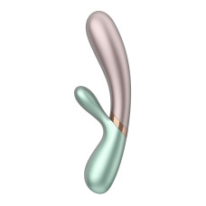 Смарт вибратор-кролик с подогревом Satisfyer Hot Lover Green