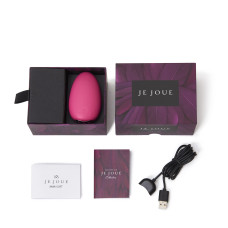 Премиум вибромассажер Je Joue - Mimi Soft Fuchsia, мягкий кончик, глубокая вибрация, 12 режимов