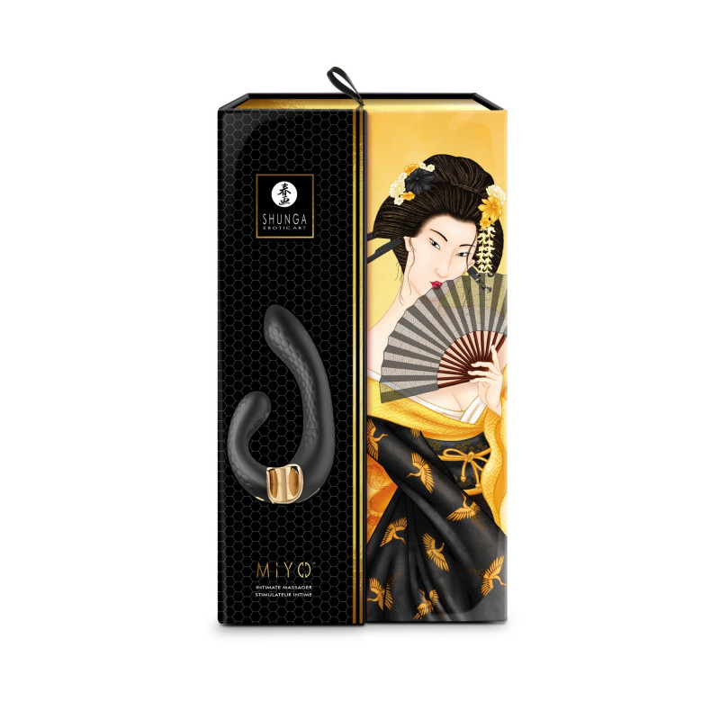 Вибратор-кролик Shunga Miyo Black Вибратор-кролик Shunga Miyo Black