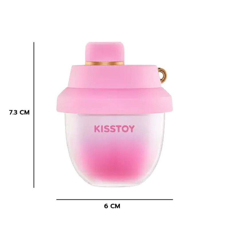 Вакуумний стимулятор-брелок KISSTOY Kiss Pods, 5 рівнів інтенсивності + Turbo-режим, 2 насадки Вакуумний стимулятор-брелок KISSTOY Kiss Pods, 5 рівнів інтенсивності + Turbo-режим, 2 насадки