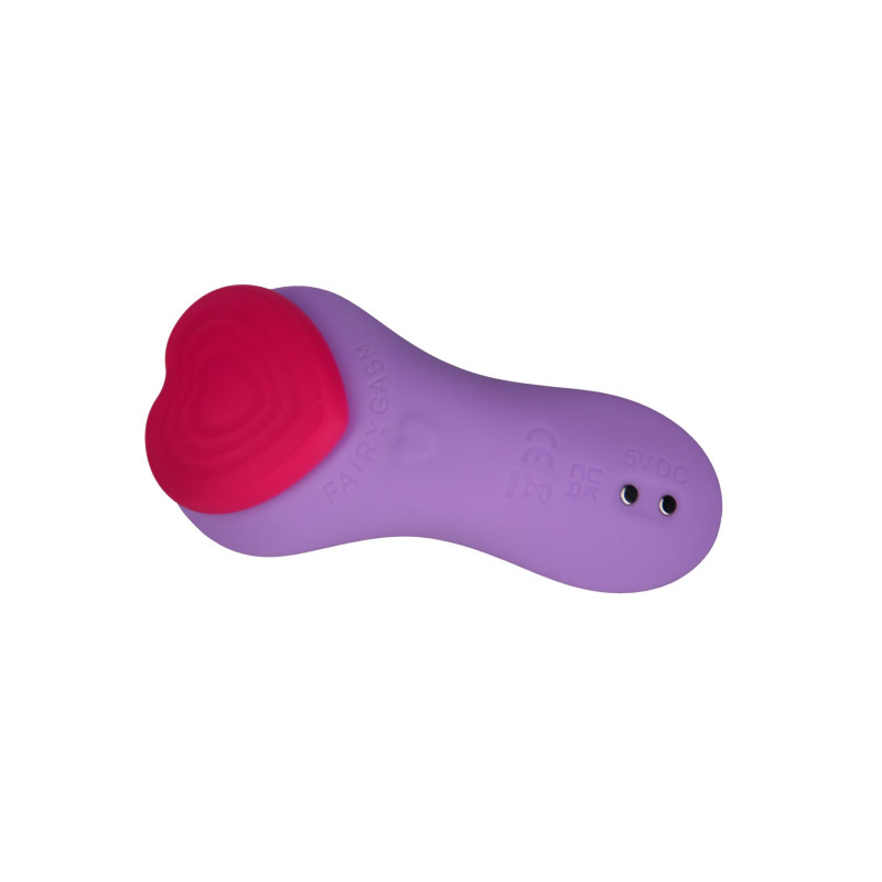 Вибратор в трусики FairyGasm HeartGem violet, на магните, пульт ДУ Вибратор в трусики FairyGasm HeartGem violet, на магните, пульт ДУ