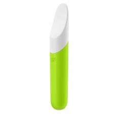 Минивибратор с гибким язычком Satisfyer Ultra Power Bullet 7 Зеленый