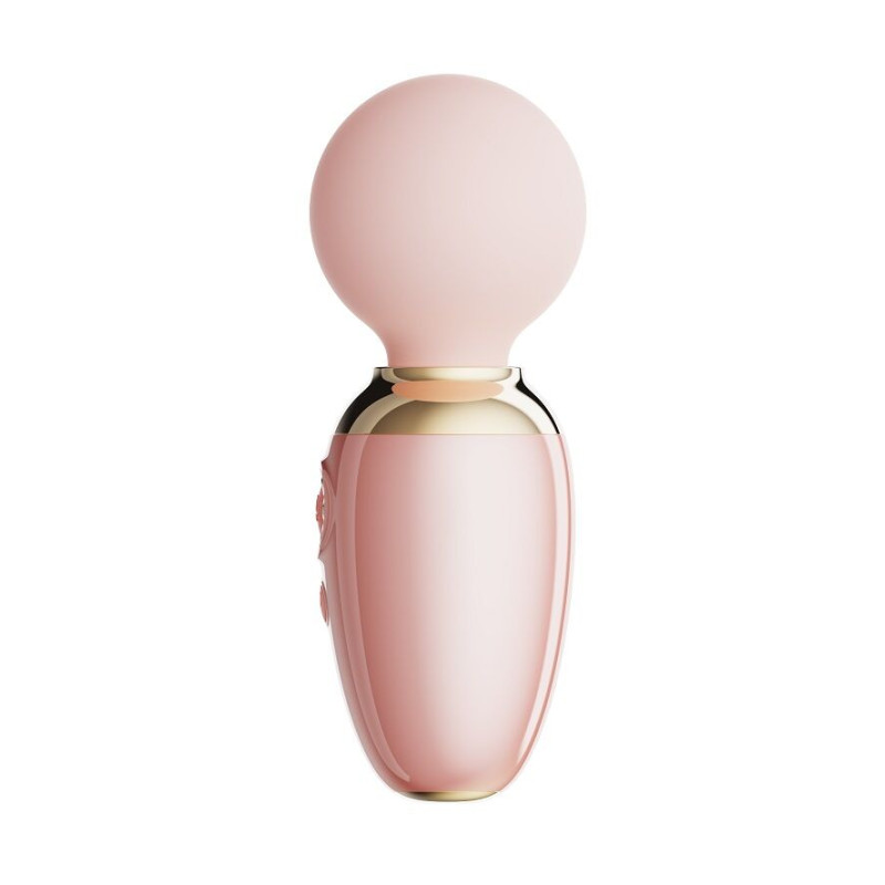 Смарт-вібромасажер Zalo – AVA Sakura Pink, 8 режимів, підігрів, дуже потужний та компактний