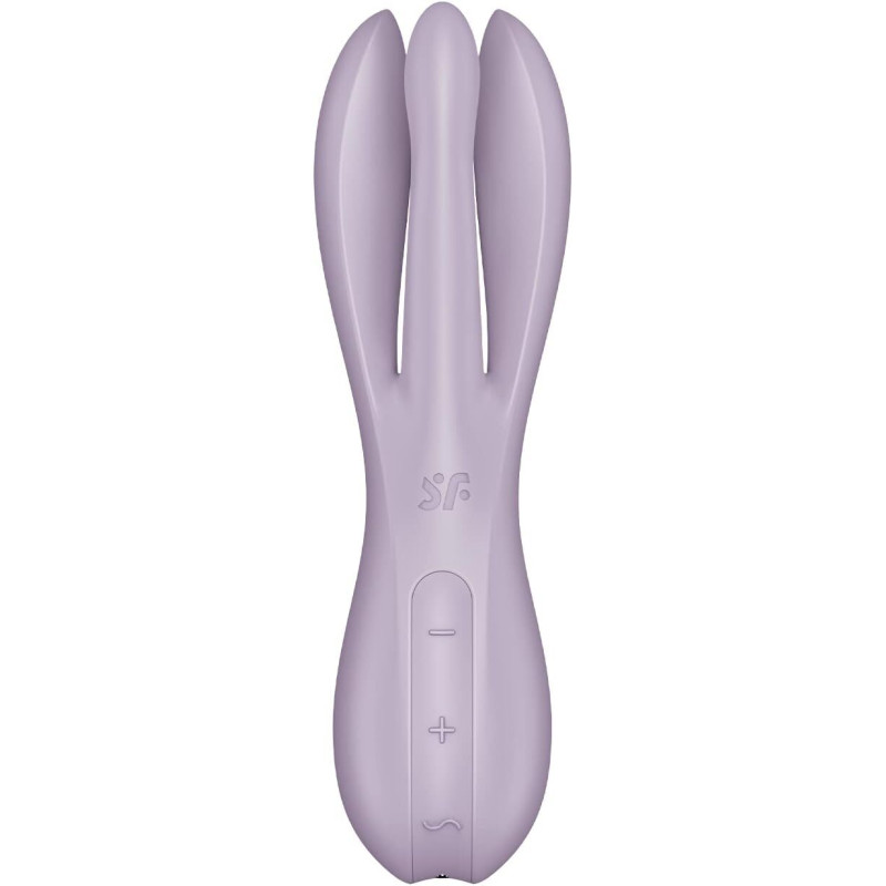 Клиторальный вибратор Satisfyer Threesome 2 Violet Клиторальный вибратор Satisfyer Threesome 2 Violet