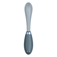 Вибратор Satisfyer G-Spot Flex 3 Grey, гибкий ствол с фиксацией положения