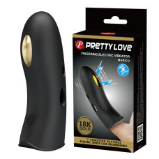 Насадка на палець Pretty Love Marico Fingering Electric Vibrator Black