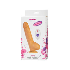 Фалоімітатор Alive Marco з вібрацією та ротацією