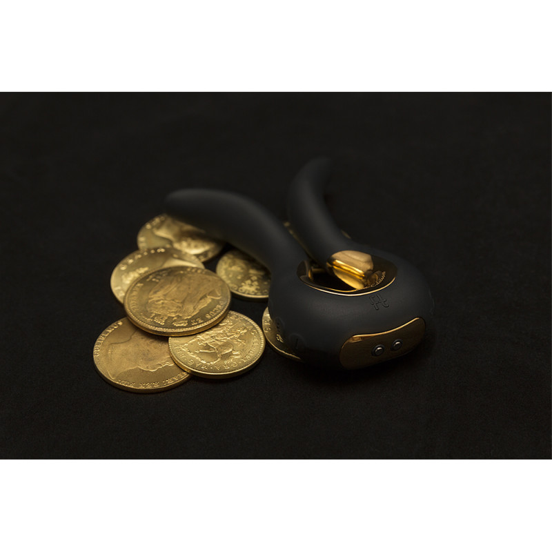 Анатомический вибратор Fun Toys Gvibe MINI GOLD с 24К золотом Анатомический вибратор Fun Toys Gvibe MINI GOLD с 24К золотом