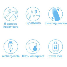 Вибратор кролик Lovehoney HAPPY RABBIT ТОЛКАЮЩИЙ