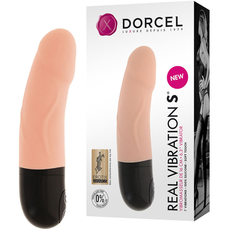 Вибратор Marc Dorcel Real Vibration S Телесный Вибратор Marc Dorcel Real Vibration S Телесный