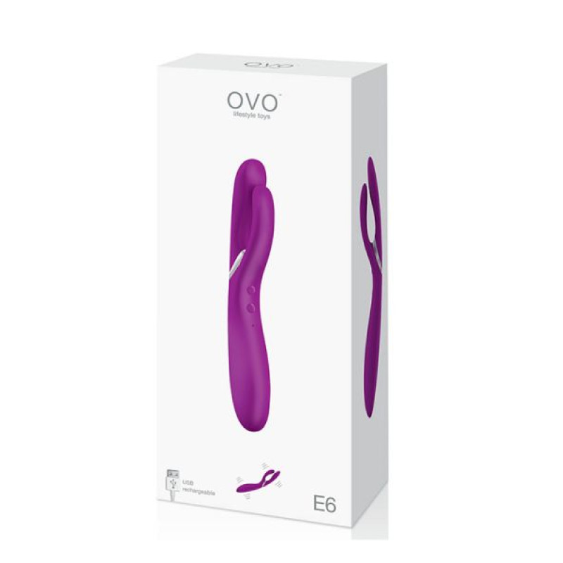 Вибратор OVO E6 Лиловый