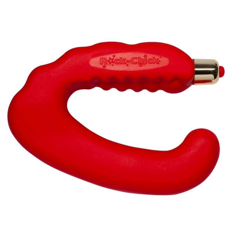 Стимулятор клітора та точки G Rocks Off Rock-Chick 7 Червоний