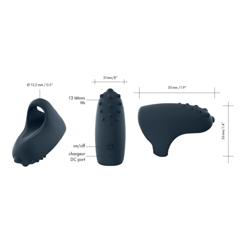 Клиторальный вибратор Marc Dorcel MAGIC FINGER