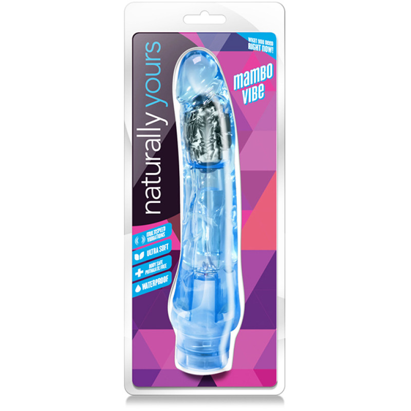 Вибратор Blush NATURALLY YOURS MAMBO VIBE BLUE Вибратор Blush NATURALLY YOURS MAMBO VIBE BLUE