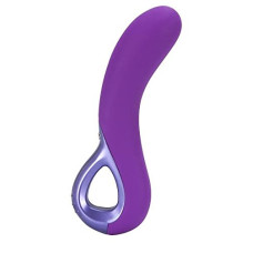 Вібратор для точки G Topco Sales UltraZone Arctic Wave 9X Silicone G-Spot Vibe 7,6х2,7 см Фіолетовий