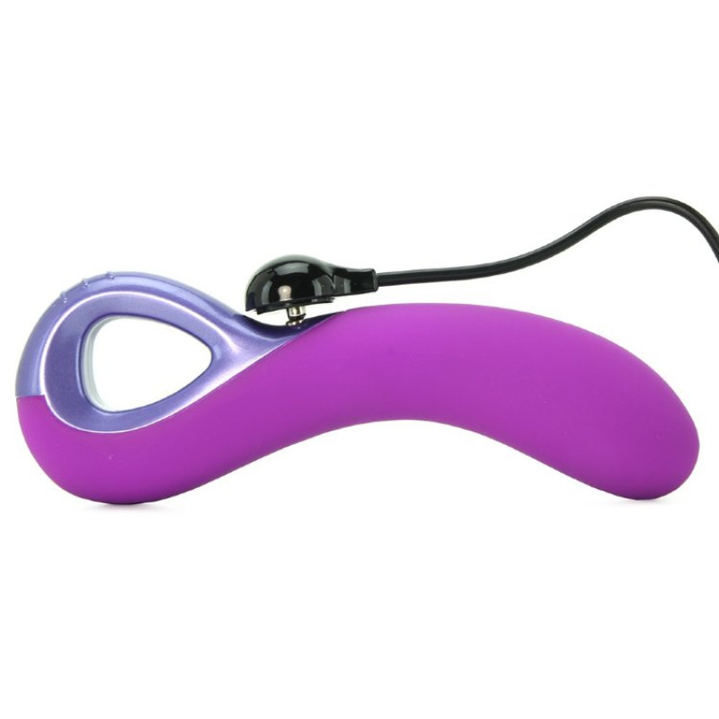 Вібратор для точки G Topco Sales UltraZone Arctic Wave 9X Silicone G-Spot Vibe 7,6х2,7 см Фіолетовий Вібратор для точки G Topco Sales UltraZone Arctic Wave 9X Silicone G-Spot Vibe 7,6х2,7 см Фіолетовий