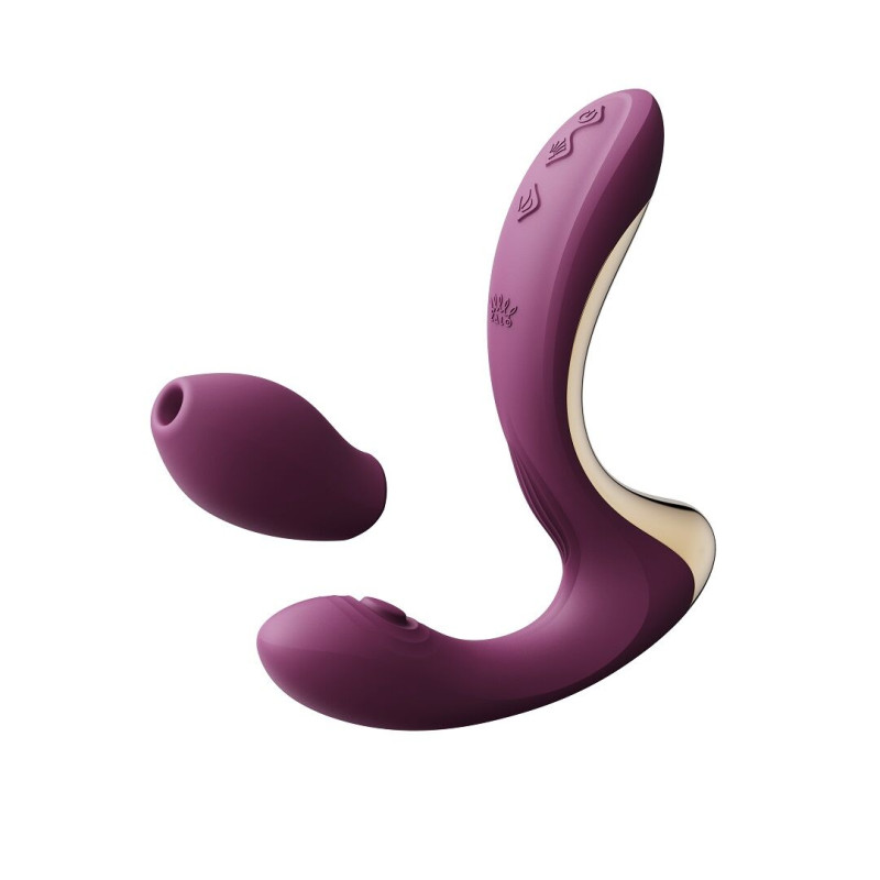 Вибратор-пульсатор с вакуумной насадкой Zalo – Talis G-Spot PulseWave Vibrator Velvet Purple Вибратор-пульсатор с вакуумной насадкой Zalo – Talis G-Spot PulseWave Vibrator Velvet Purple